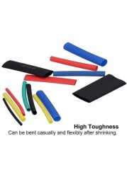 750pcs Heat Shrink Tubing Insulation Shrinkable Tubes Assortment Electronic Polyolefin Wire Cable Sleeve Kit Heat Shrink Tubes