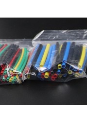 328pcs/set Heat Shrink Tube Kit Assorted Shrink Wrap Sleeves Tubing Wire Cable Protector Heat Shrinkable Sheath 8 Sizes