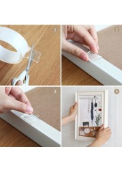 Ultra-strong double-sided transparent adhesive nano tape strong wall stickers for bathroom home kitchen gadgets