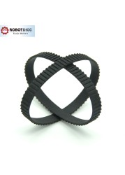 10pcs/lot MXL Timing Belt Closed Loop B109MXL 109 Teeth 3mm/6mm Width