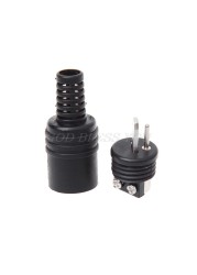 10pcs 2 Pin Din Head Plug 2 Pin Plug Hifi Speaker Cable Solder Connector Wire Plug New Drop Shipping