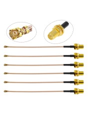 10pcs/lot SMA Female to uFL/u.FL/IPX/IPEX1 Female Connector RF Coax Pigtail Antenna Extension Cable RG178 SMA IPEX Cable