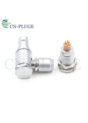 FHG ECG 0B Connectors M09 Series 4Pin Push Pull Self Locking Elbow Connector, widely used in industrial equipment power supply