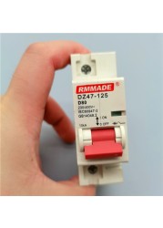 1p residual current leakage protection circuit breaker dz47-125 air switch of air switch circuit breaker dz47-100 C45 125A