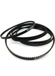 Free shipping 10pcs/lot B100MXL 3mm width closed loop MXL timing belt