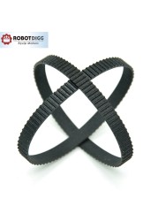 10pcs/lot, MXL timing belt, closed loop, B117MXL, 3/6mm width, neoprene rubber with fiberglass