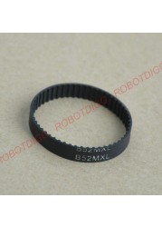 10pcs/lot, MXL timing belt, closed loop, B52MXL, 3mm 6mm width