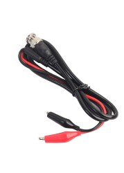 BNC Male Plug To Dual Alligator Clip Oscilloscope Test Probe Lead Cable 1 Meter