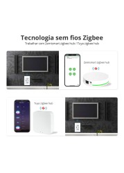 Zemismart Tuya ZigBee Smart Brazil Socket Electric Brazilian Wall USB Ports Charger Alexa Google Home Voice Control Timer Plug