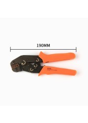 760x 2/3/4/5/6p jumper pitch terminal housing header connector 1500x single row right angle female male pin connector with plier