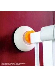 Set/4pcs/set Safe Non-Slip Entrance Wall Cup Protector Kids Durable Door Frame Pet Gate Damage Resistant Practical Multifunctional