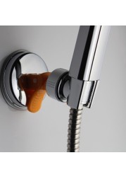 Bathroom Bracket Adhesive Holder Shower Head Stand Fixed Base Universal ABS Bracket Bathroom Accessories