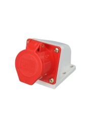 32A 4 Pin 3P+E IP44 380-415V Electrical Connector Power Waterproof Dustproof Industrial Male And Female Plug Socket