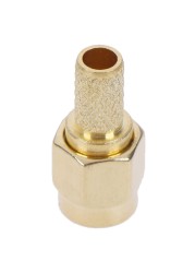 5pcs SMA Male Plug for RG58 RG142 RG400 LMR195 RG223 RF Coaxial Crimp Connector