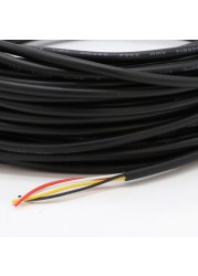 10M UL2464 Sheathed Wire 30 28 26 24 22 20 18 16AWG Copper Signal Cable 2 3 4 5 6 7 8 9 10 Cores Soft Electronic Audio Wire