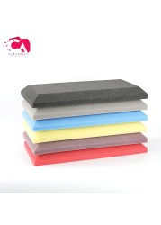 8pcs 50x25x5cm coustic foam studio panels soundproof foam slit KTV room sound absorption sponge flat pad seal strips