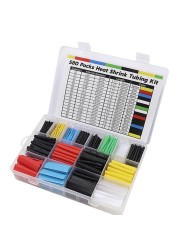 580pcs Heat Shrink Tube Kit Insulation Sleeving Wire Shrink Wrap w/Box for Wire Repair Welding Automotive Wire N1HF