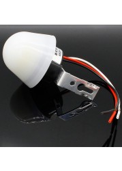 Automatic Auto On Off Photovoltaic Street Light Switch DC AC 220V 50-60Hz 10A Photo Control Sensor Switch Photoswitch
