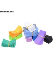 HOT SALE 100pcs Li-ion PVC Heat Shrink Tubing 18650 Battery Wrap Precut Size 72*18.5mm Battery Film Tape Battery Cover