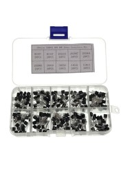 Electronic Components PNP/NPN 10 Value Tool Parts Electrical Supplies Assortment Kit 10 Value In Assortment Box 200pcs