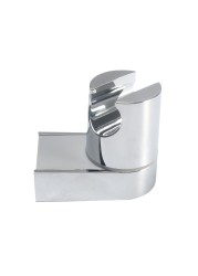 Modern ABS Adjustable Slider Hanger Polished Chrome Rack Bathroom Bracket Wall Mount Shower Head Holder Handheld