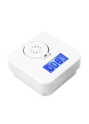 Smoke Detector Carbon Monoxide Gas Heating Alarm Security Alarm Lcd Photoelectric Detectors
