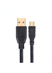 10M 12M 15M USB Type A to Mini USB Data Sync Cable 5 Pin B Male to Male Charging Cable Line for MP3 MP4 Camera NEW