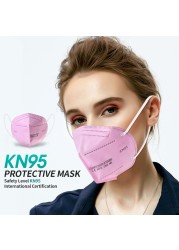 FFP2 Mask EU Approved 5 Layers KN95 ffp2mascarillas FPP2 Adutos Reusable Mask FP2 FFP3