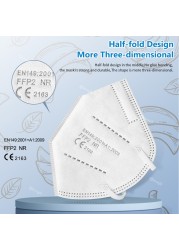 9-12 Years Baby Face Mask FFP2 Ninos Mascarillas FPP2 homology ada Mascarilla KN95 Masks ffp2mascherina FFPP2 Bambini