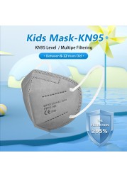 FFP2 Children KN95 Mascarillas Dust-proof Face Masks Girls Boys Mask Ninos Mascarillas FPP2 homology ada Kids Mask FP2