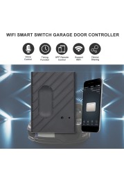 WiFi Smart Switch Garage Door Controller Compatible Garage Door Opener Smart Phone Remote Control APP "eWeLink" Timing Function