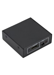 HDMI-compatible splitter Full HD 1080p video HDMI-compatible Switch Switcher 1X2 Split 1 in 2 out for HDTV DVD