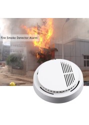 Fire Smoke Alarm Detector Alarm Standalone Smoke Alarm for Office Home Security Photoelectric Sensor Alarm Detector Alarm