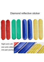 Car Reflective Stickers Epoxy Reflective Warning Car Door Stickers Anti-collision Stickers Epoxy Reflective Stickers