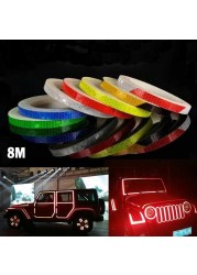 Modified Body Decorative Stickers Reflective Stickers Motorcycle Vehicle Contour Collision Warning Stickers