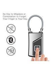 Smart lock fingerprint lock backpack home locker anti-theft waterproof ultra-long standby keyless fingerprint lock