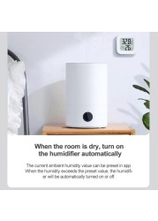 Tuya Zigbee Temperature Humidity Sensor Tuya Smart Life App Remote Voice Control LCD Display Works with Alexa Google Home