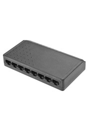 8 Ports 6 2 PoE 10/100M Ethernet Power Adapter Without Power Adapter For Camera Security Monitor