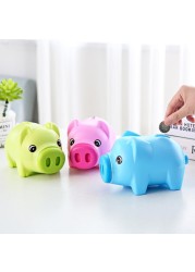 Cute Cartoon Pig Piggy Bank Money Saving Box Cash Coins Bank Gifts Toy for Kids Children Home Decoration Piggy Money Bank