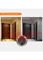 2.8 Inch LCD Color Screen Digital Doorbell 90 Degree Door Eye Electronic Doorbell Peephole Camera Viewer Outdoor Doorbell