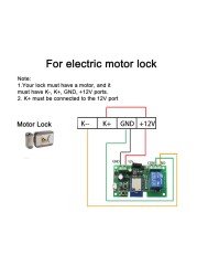 Garage Wifi Door Opener Smart Relay Tuya Remote Control Module Smart Switch Up Down RF 433 DC 7-32V 12V 24V Receiver Controller