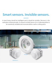 2022 Tuya ZigBee Multi Sensor 4 in 1 Smart PIR Motion Humidity Light Temperature Sensor USB Charge or Battery Operated