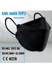 kids mask fish type kn95 protective face masks fpp2 homology ada masque ffp 2 mascara pff2 kn 95 ffp2 children to 9 to 12 years