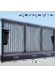 AC/DC 12 to 24V Automated Gate Safe Infrared Sensor Detector/Swing/Sliding/Garage Gate/Safety Door Infrared Photocells
