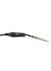 BNC Male Plug To Dual Alligator Clip Oscilloscope Test Probe Lead Cable 1 Meter