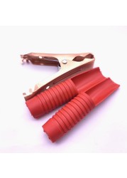 Alligator Clips Hot Car Battery Clamps Alligator Clips 100A Red Black Electrical Connection Battery Terminals Wire Power Test