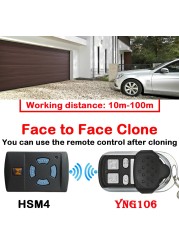 3pcs HORMANN HSM2 HSM4 868 Garage Remote Control Duplicator Marantec Digital D302 382 Door Remote Control Burner 868MHz Key Fob