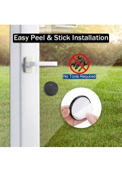 Elecpow Wireless Door Window Vibration Sensor 125dB Glass Broken Anti-theft Sensor Home Security Protection Alarm