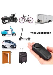 Elecpow Remote Control Bike Alarm 113dB Motorcycle Electric Bicycle Security Anti-theft Reminder Vibration Warning Alarm Sensor