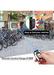 Elecpow Waterproof Bicycle Alarm Motorcycle Electric Vehicle Bicycle Security Burglar Alarm Remote Control Vibration Detector